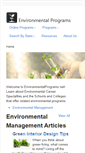 Mobile Screenshot of environmentalprograms.net